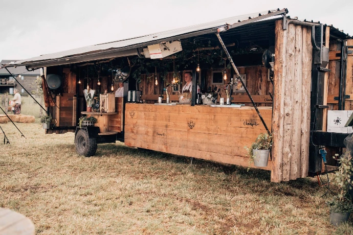 Buvette champêtre, bar champêtre, bar mobile, beertruck champêtre, foodtruck, bière